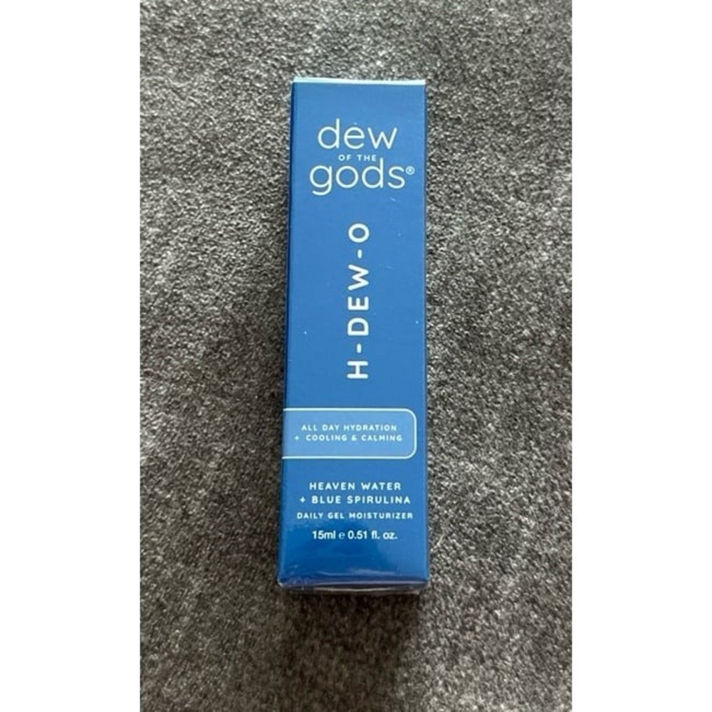 Dew of the Gods H-DEW-O Blue Spirulina Daily Gel Moisturizer